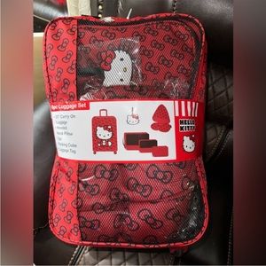 Brand new Hello Kitty Limited Edition 6 piece Luggage set!